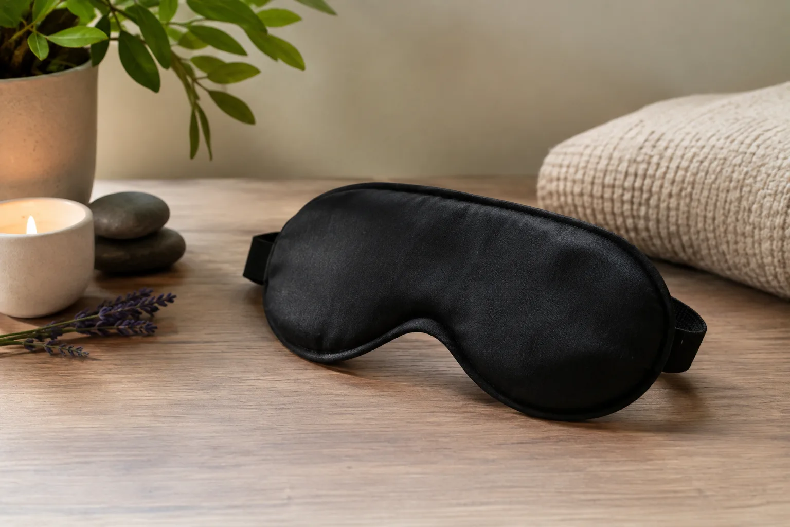 Schlafmaske bei Meditation und Entspannung einsetzen: Anleitung fuer eine ruhige Auszeit