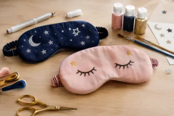 Schlafmaske personalisieren: DIY-Ideen